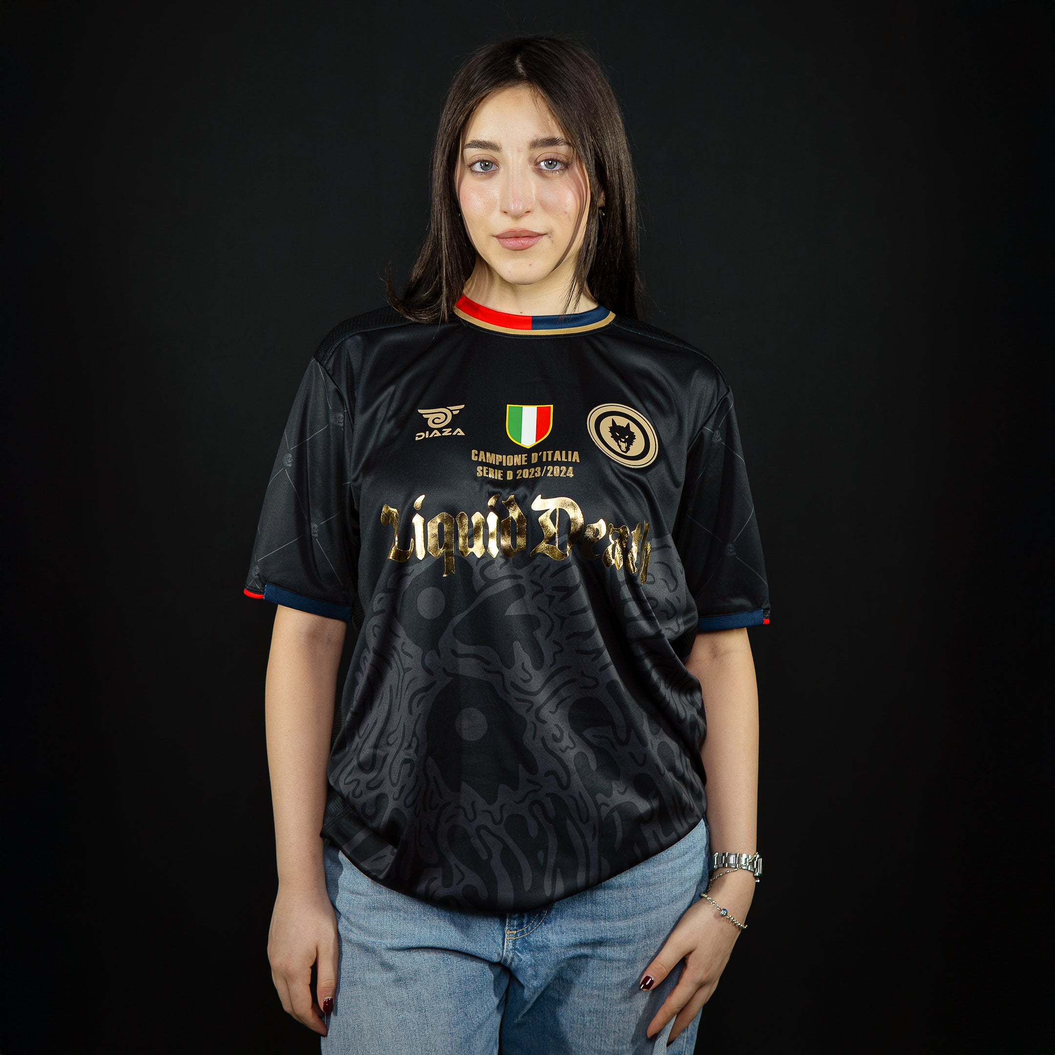 Liquid Death x Campobasso Limited Edition Men's Jersey - Premium Streetwear for Concerts, Festivals & Skating