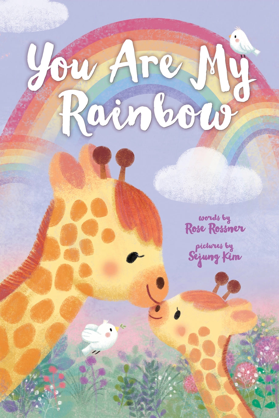 You Are My Rainbow - Inspirational Wall Art for Home & Office Decor - Perfect for Living Room, Bedroom, Nursery & Gift Giving
