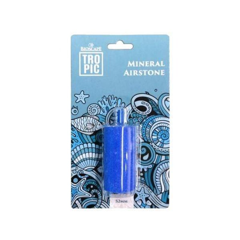 Premium Bioscape Mineral Airstone 5cm - Natural Aquarium Air Stone Diffuser for Fish Tank, Hydroponics & Oxygenation - Perfect for Home Aquariums, Fish Breeding, and Water Gardens