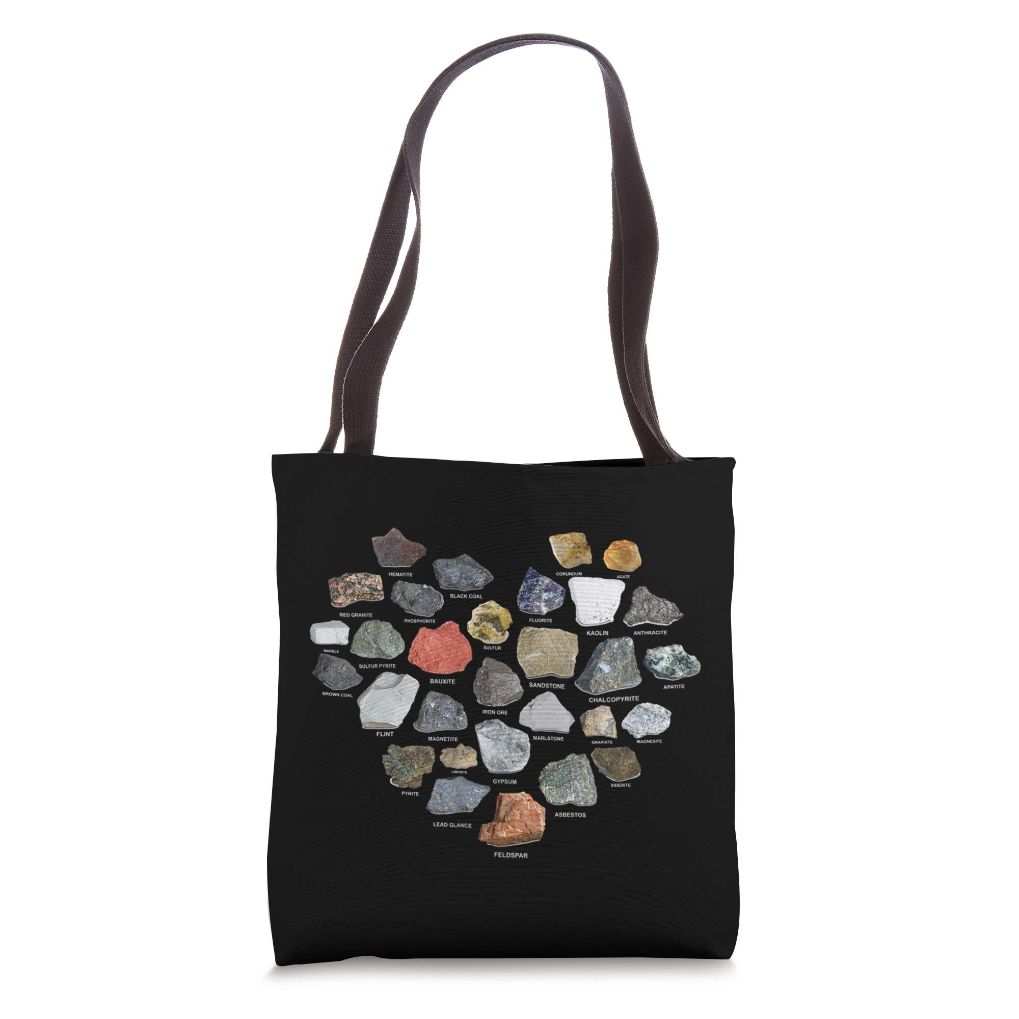 Geology Rock Collecting Tote Bag for Gems & Crystals Lovers