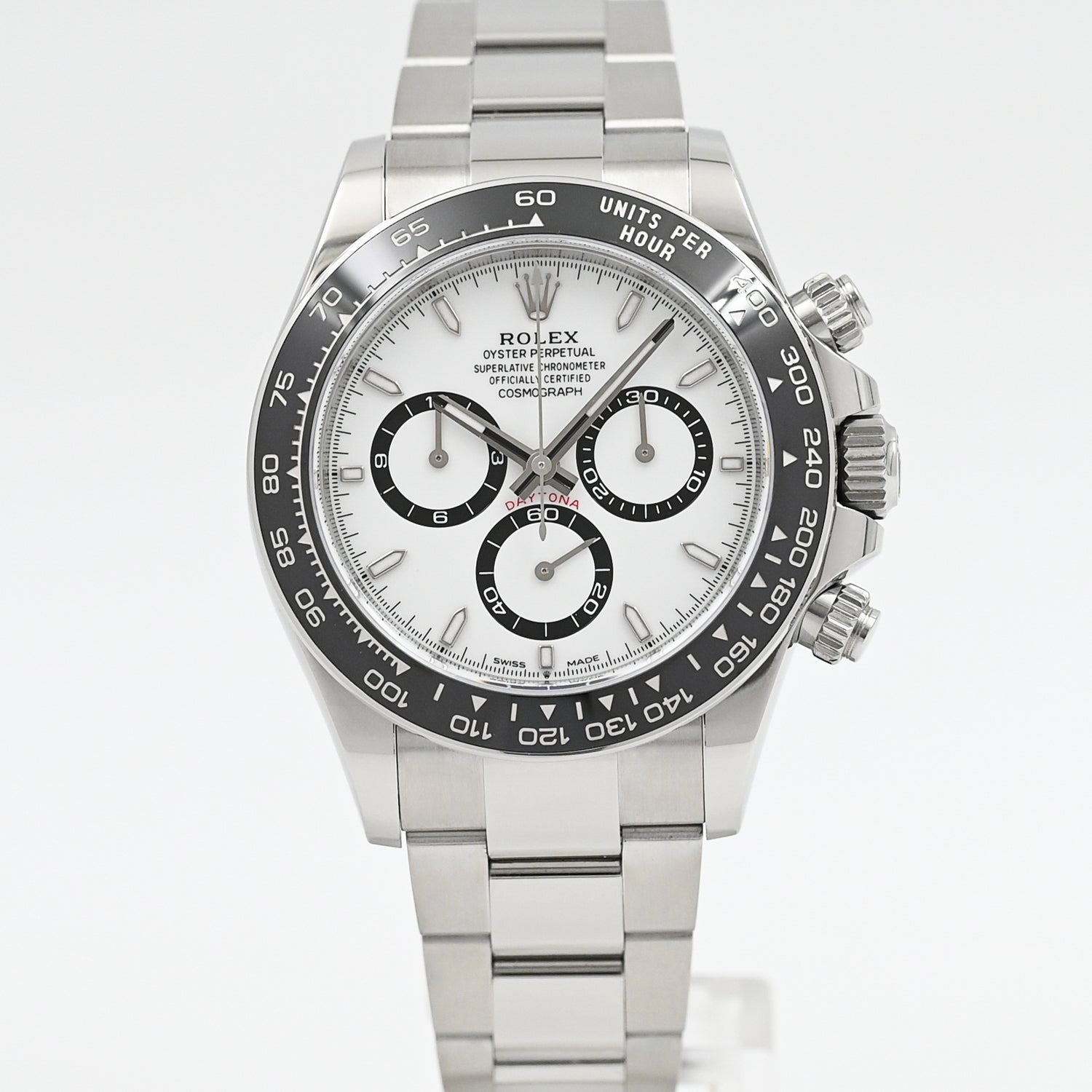 2024 Rolex Cosmograph Daytona Luxury Men's Watch - Premium Stainless Steel Chronograph for Business, Gifting & Special Occasions