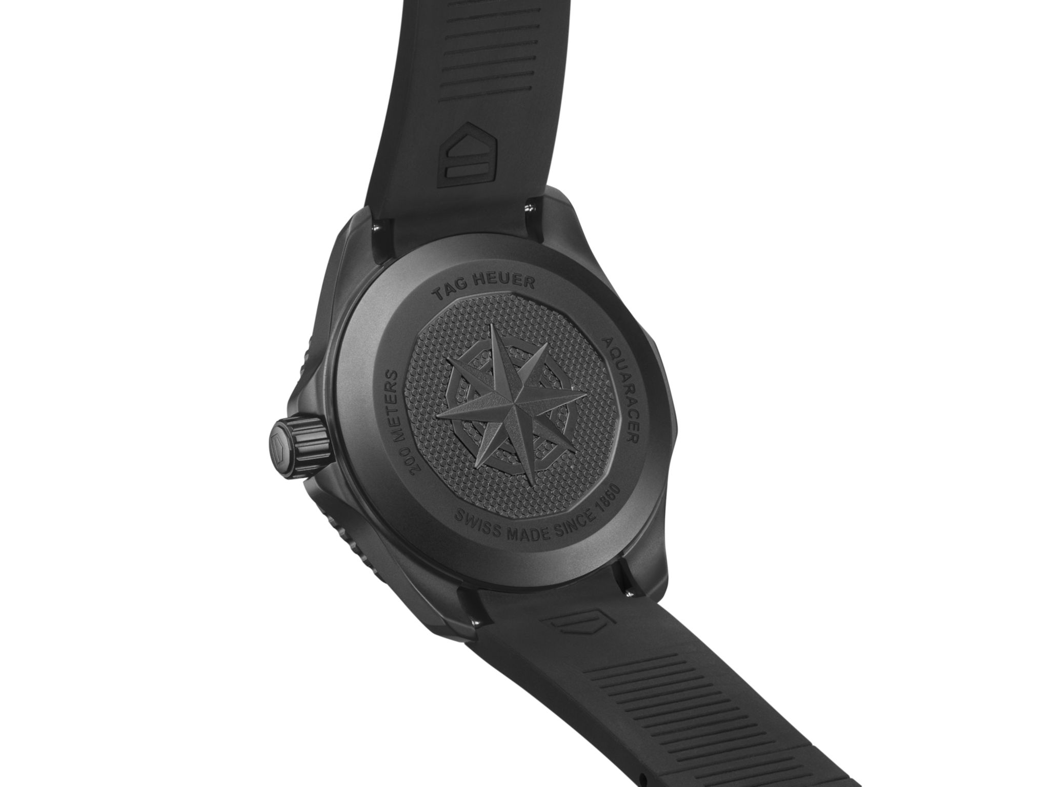 TAG Heuer Aquaracer Professional 200 Solargraph 40mm Black Dial Solar-Powered Quartz Men's Watch - Luxury Dive Watch for Swimming, Sailing & Everyday Wear