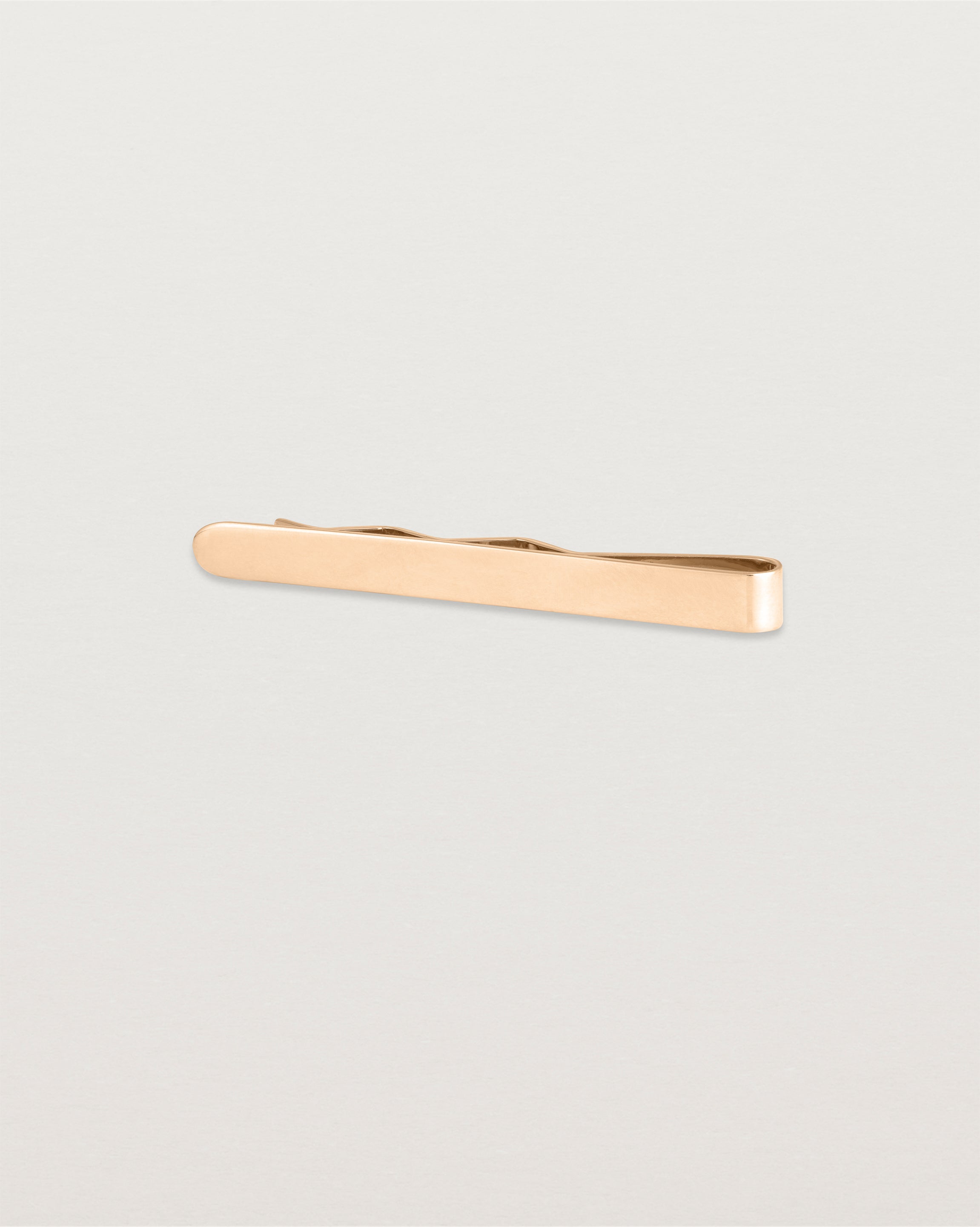 Rose Gold Tie Bar for Men - Elegant Tie Clip for Formal & Business Attire - Perfect for Weddings, Office & Special Occasions