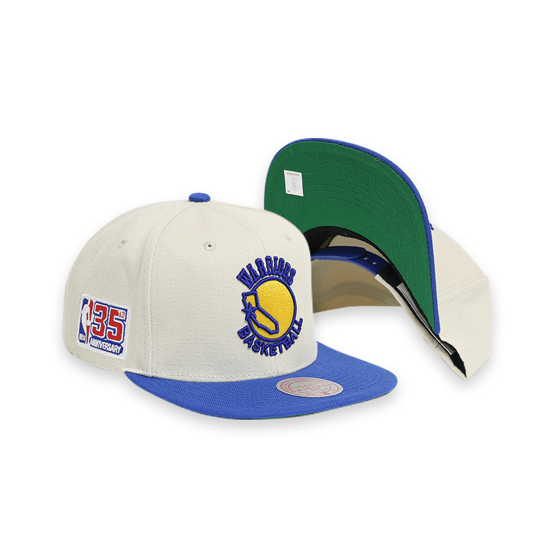 San Francisco Warriors 35th Anniversary Snapback Hat - Adjustable Side Snapback Cap for Men & Women - Perfect for Basketball Games, Sports Events & Casual Wear
