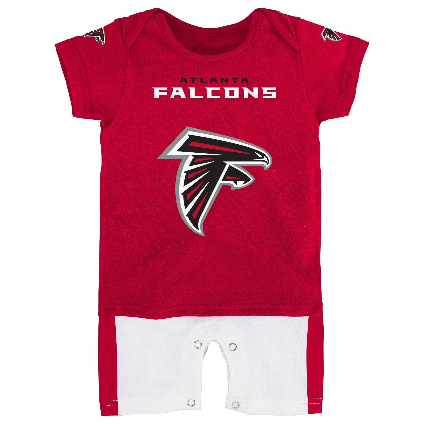 Outerstuff Boys' NFL Fan Jersey Romper - Officially Licensed Baby Bodysuit for Football Games & Team Spirit Outfits