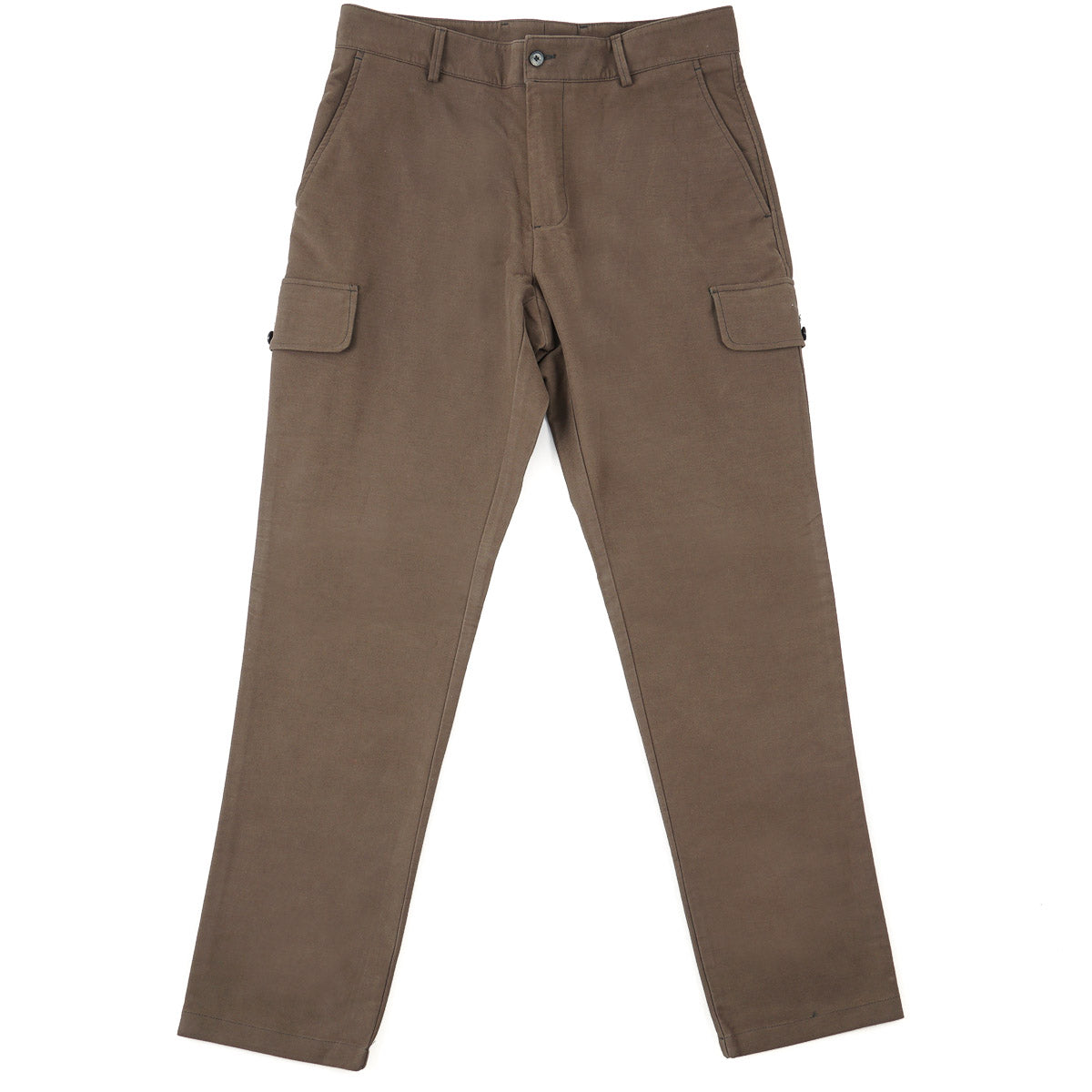 Premium Isaia Moleskin Pants with Cargo Pockets - Men's Stylish & Durable Casual Trousers for Outdoor Adventures & Urban Style