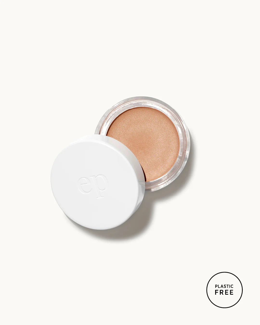 Ere Perez Vanilla Highlighter Balm - Falling Star | Natural Glow Makeup for Cheeks & Eyes | Vegan & Cruelty-Free | Perfect for Everyday Wear & Special Occasions