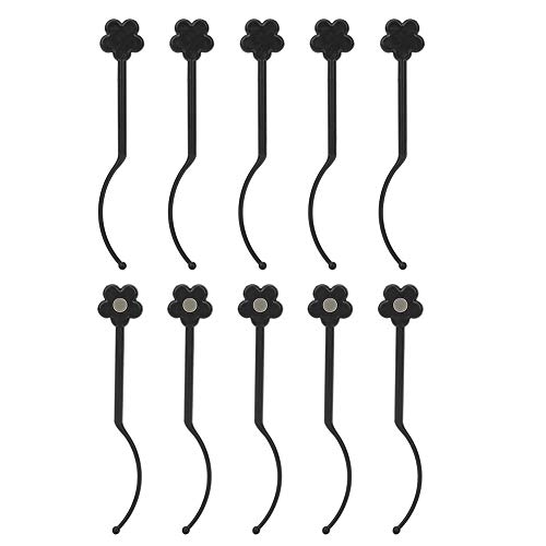 False Eyelashes Application Tool - Magnetic Eyelash Applicator for Easy Fake Lashes Grafting (5 Pairs, Black) | Perfect for Beginners & Professional Makeup Artists | Home, Salon & Party Use
