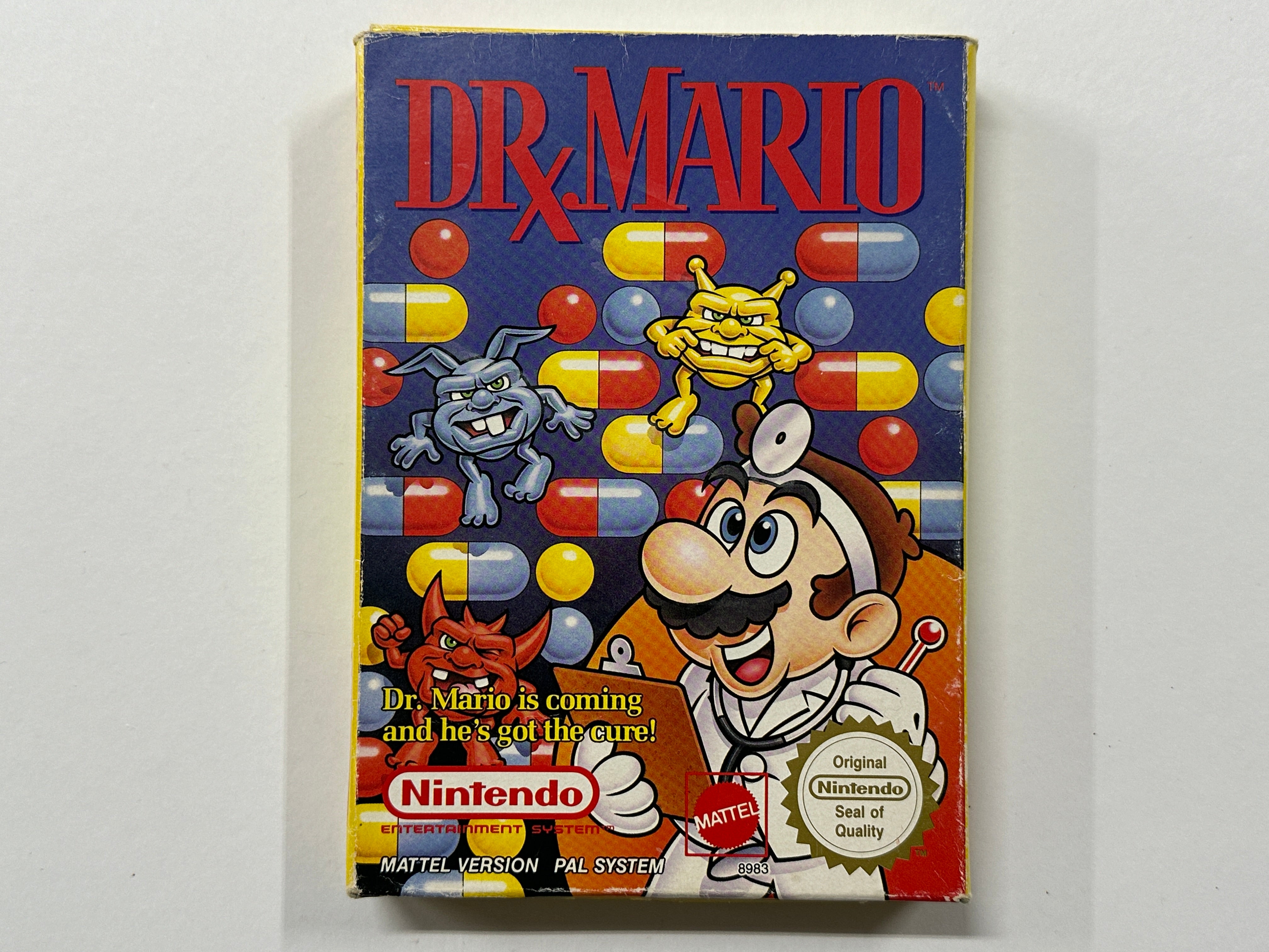 Dr. Mario Complete In Box - Classic Nintendo NES Game - Perfect for Retro Gaming Enthusiasts & Collectors - Great for Parties, Gifts & Nostalgic Fun