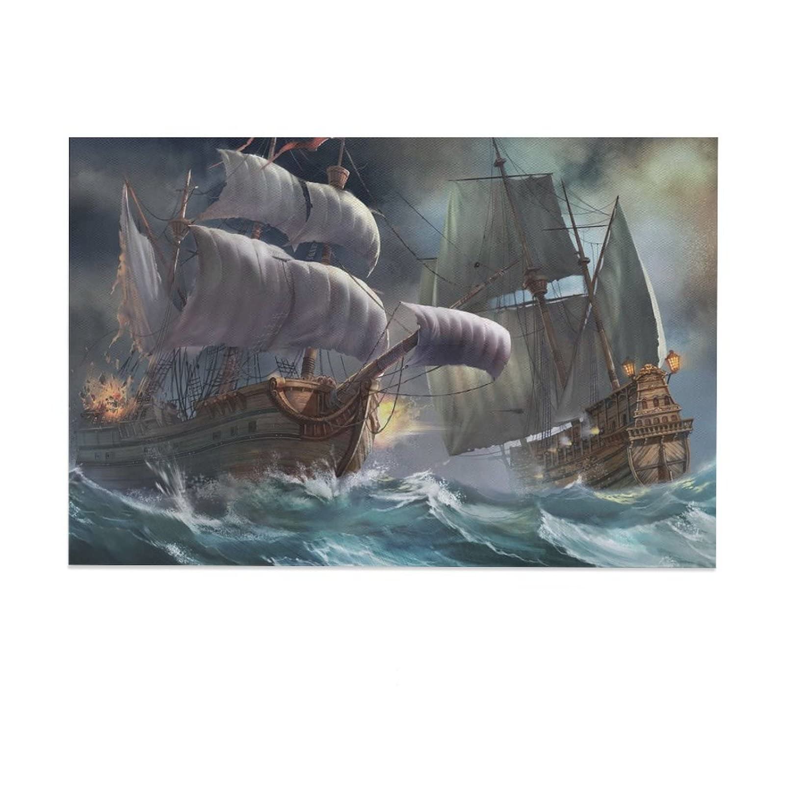 Zhixuan Canvas Wall Art Poster - Sports Landscape Print for Bedroom, Living Room & Office Decor - 08x12inch (20x30cm) - Perfect Gift for Home Decoration & Interior Design