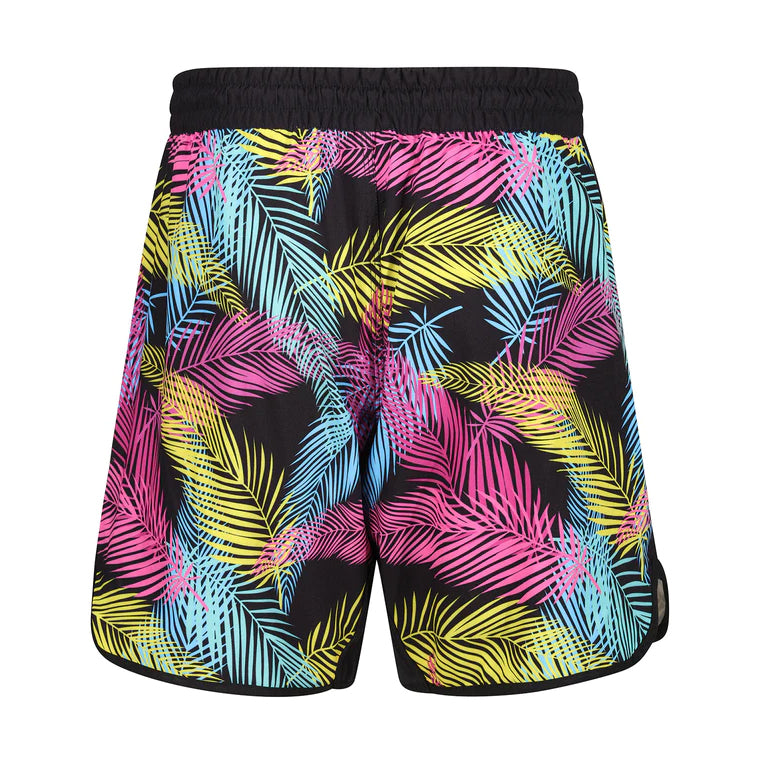 Tatami Shorts - Recharge Tropicana Palms Print - Comfortable & Stylish Men's Casual Wear for Beach, Gym & Summer Outings