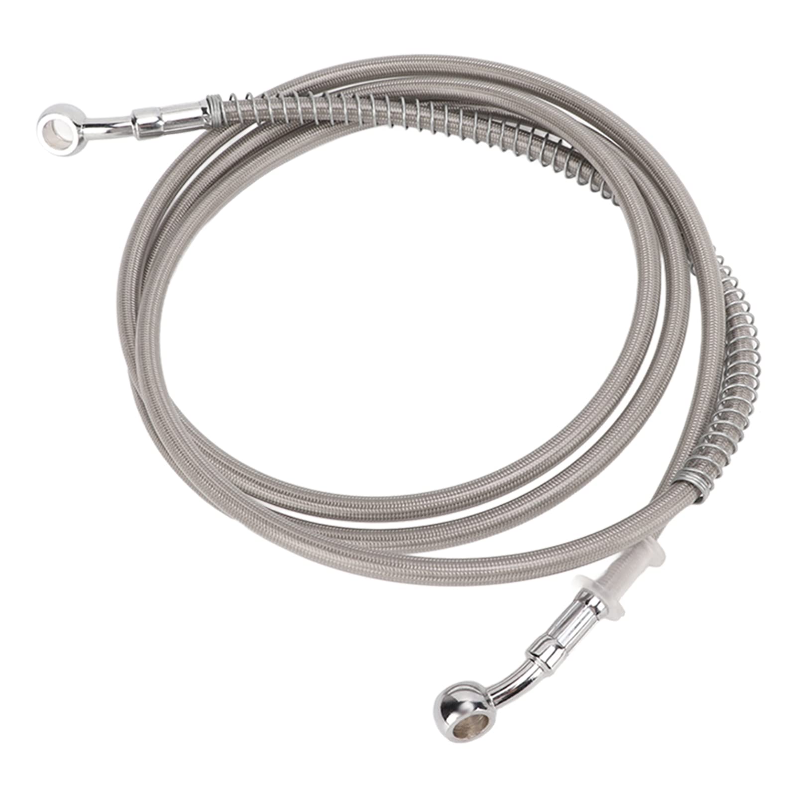 Universal Motorcycle Brake Hose - Steel PVC Brake Line for Most Bikes - Easy Install (200cm) - Perfect for Off-Road & City Riding