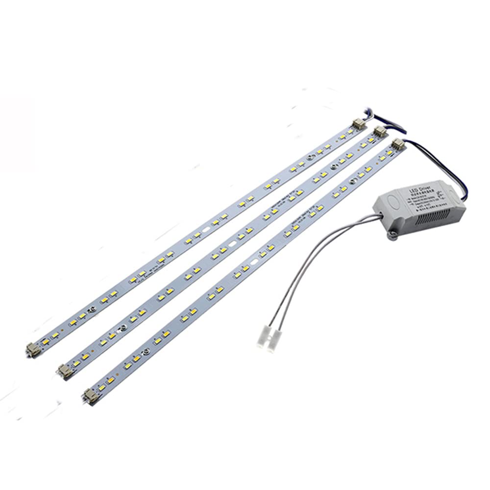 5730 LED Tube Ceiling Light Module - 220V LED Bar Lamp with Magnet Holder & Driver - Perfect for Home, Office, and Commercial Lighting Replacement