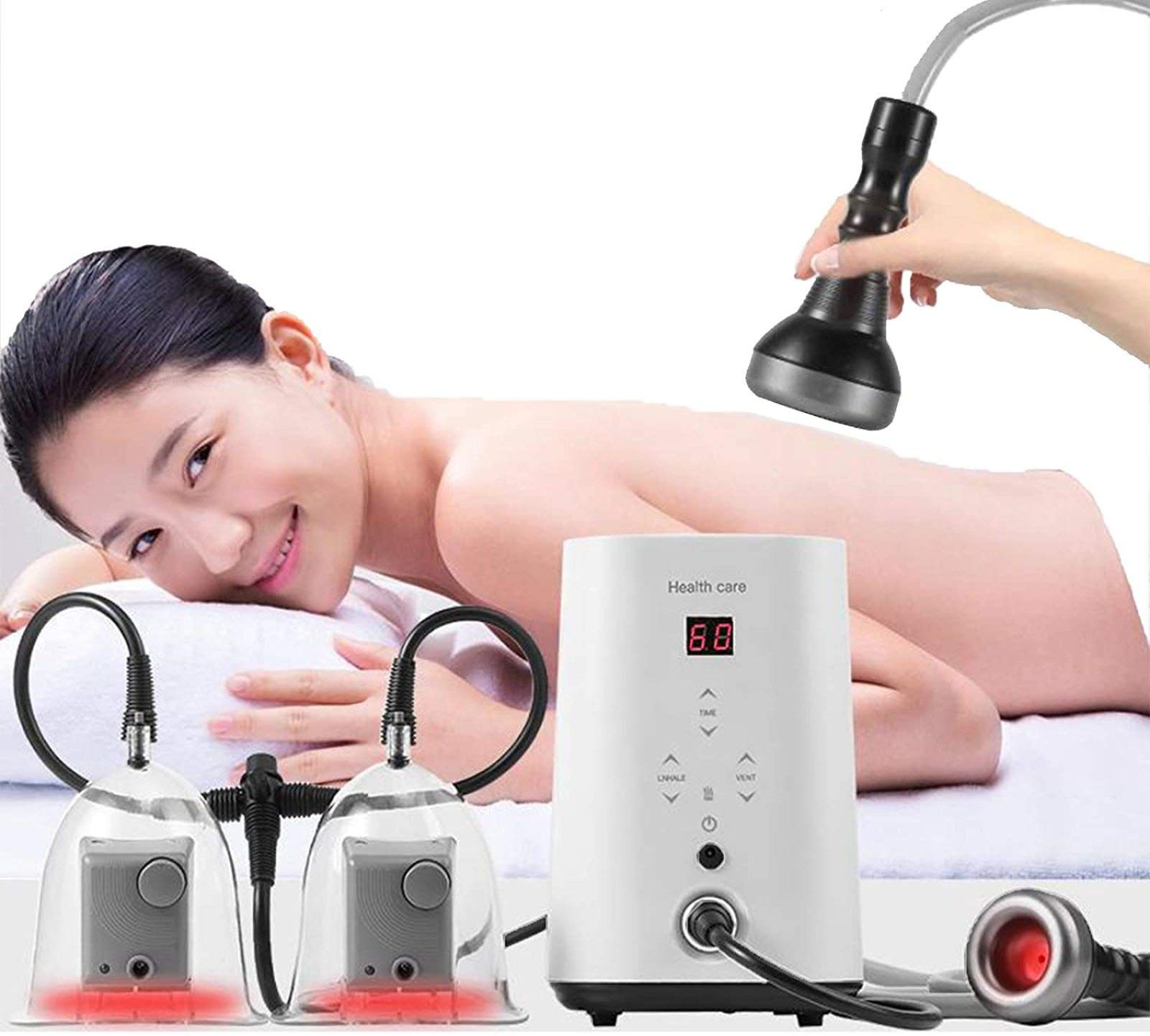 ZAHOYAN Slimming Vacuum Machine - Body Sculpting Massager with 32 Suction Cups for Skin Lifting & Cellulite Reduction | Professional Home & Salon Spa Massage Therapy for Weight Loss & Body Contouring