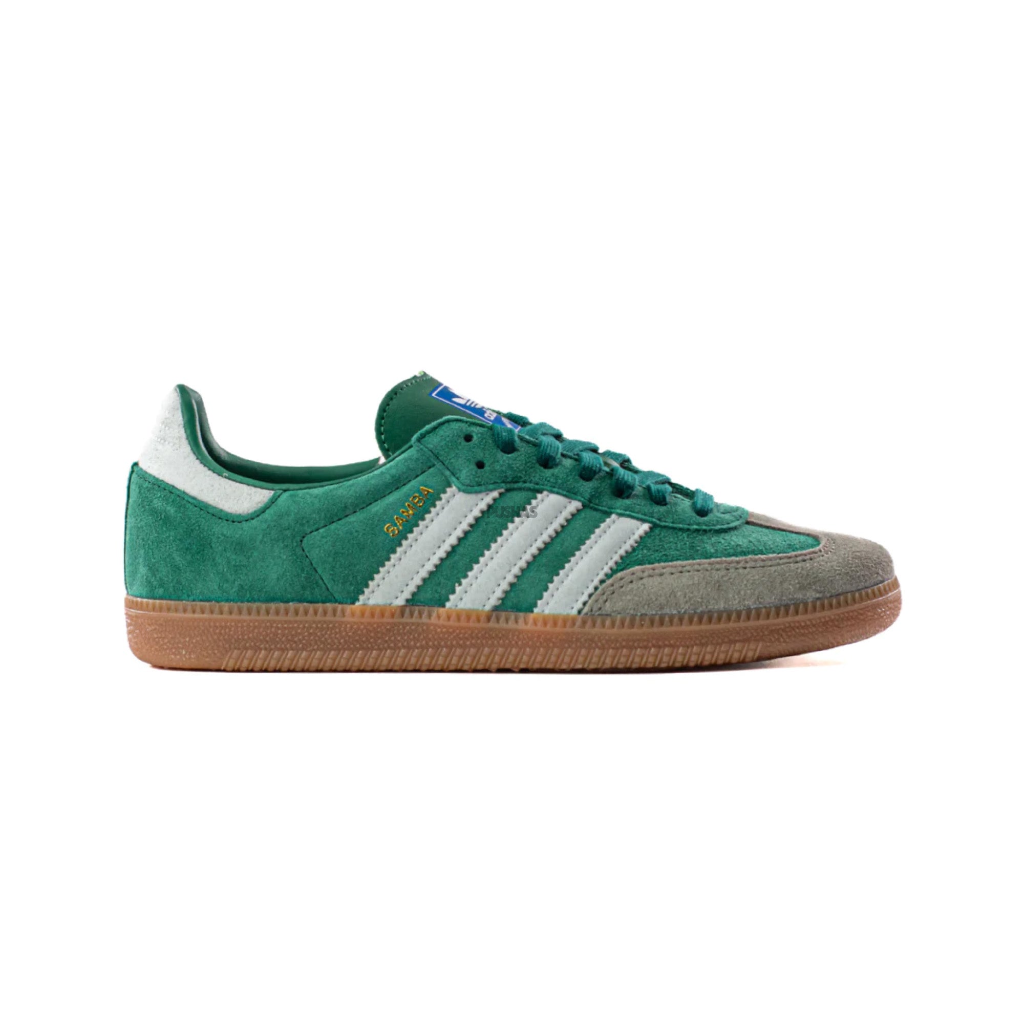 Adidas Samba OG Sneakers - Collegiate Green & Gum Grey Toe (2023) | Classic Retro Running Shoes for Men & Women | Perfect for Casual Wear, Street Style & Everyday Comfort