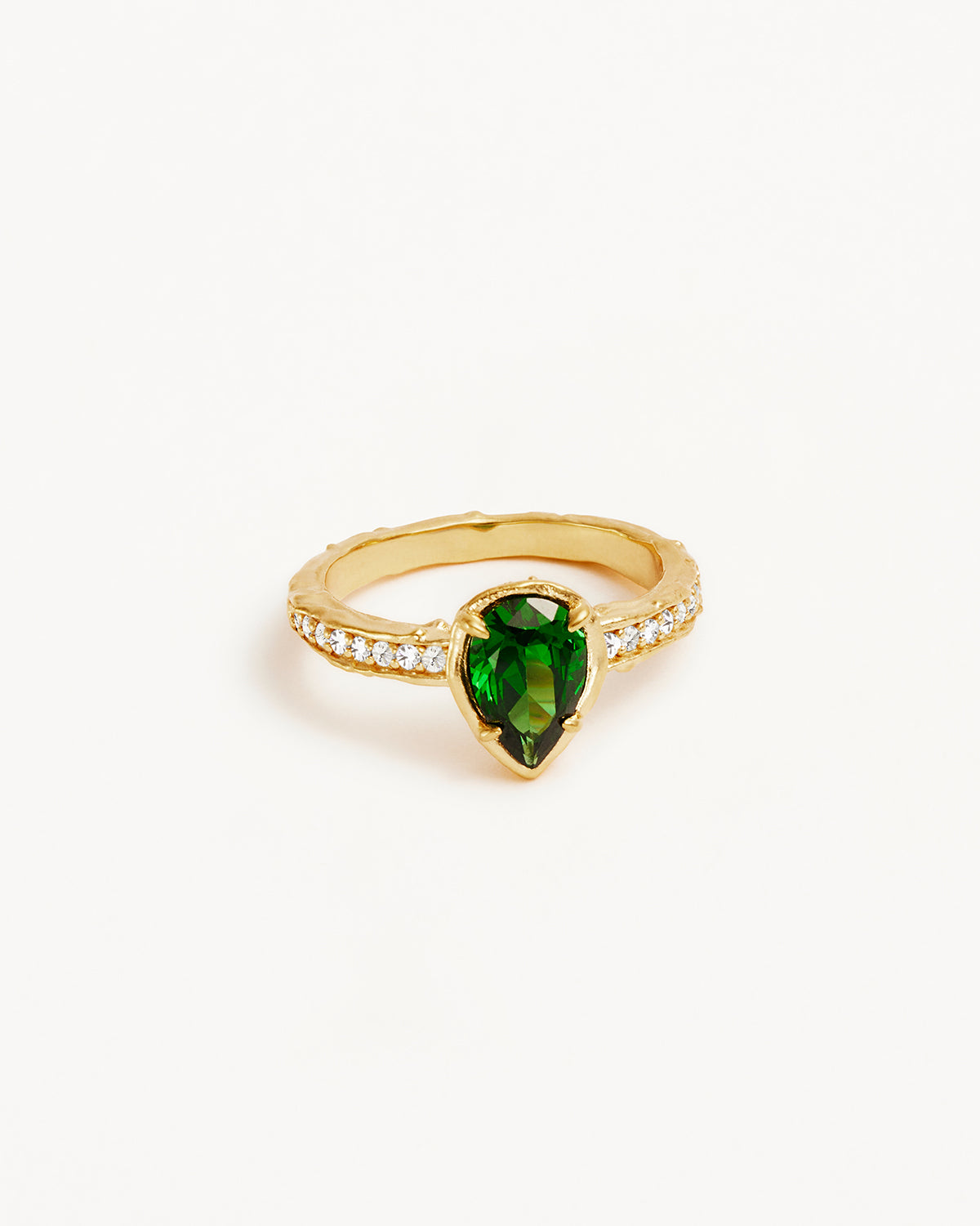 18K Gold Vermeil Soul Searching Ring - Elegant Stackable Jewelry for Women, Perfect for Everyday Wear & Special Occasions