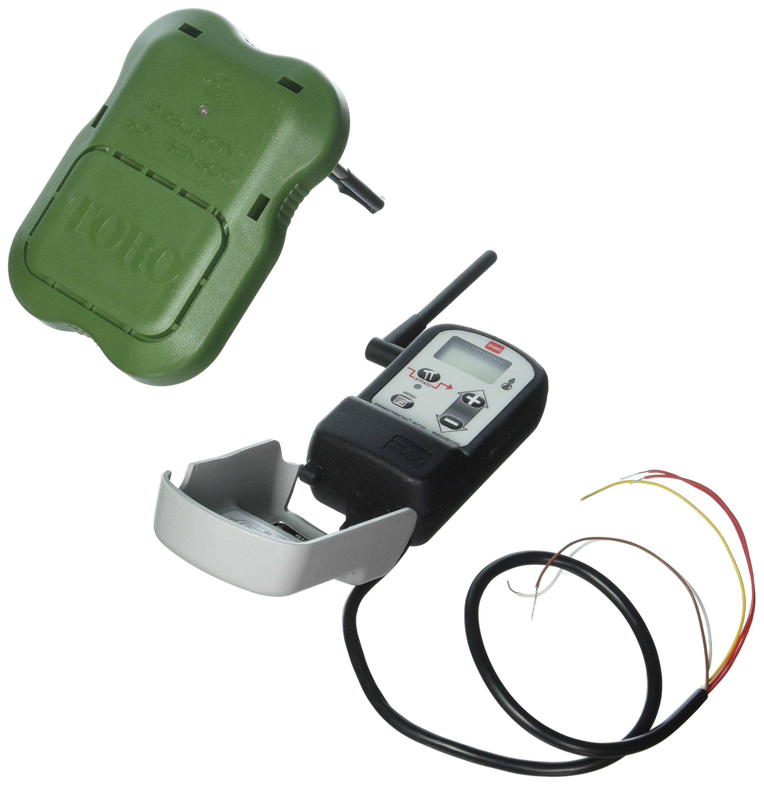 Toro PSS-KIT Precision Soil Moisture Sensor Kit for Lawn & Garden - Digital Plant Water Meter with LCD Display for Indoor/Outdoor Plants, Smart Irrigation System