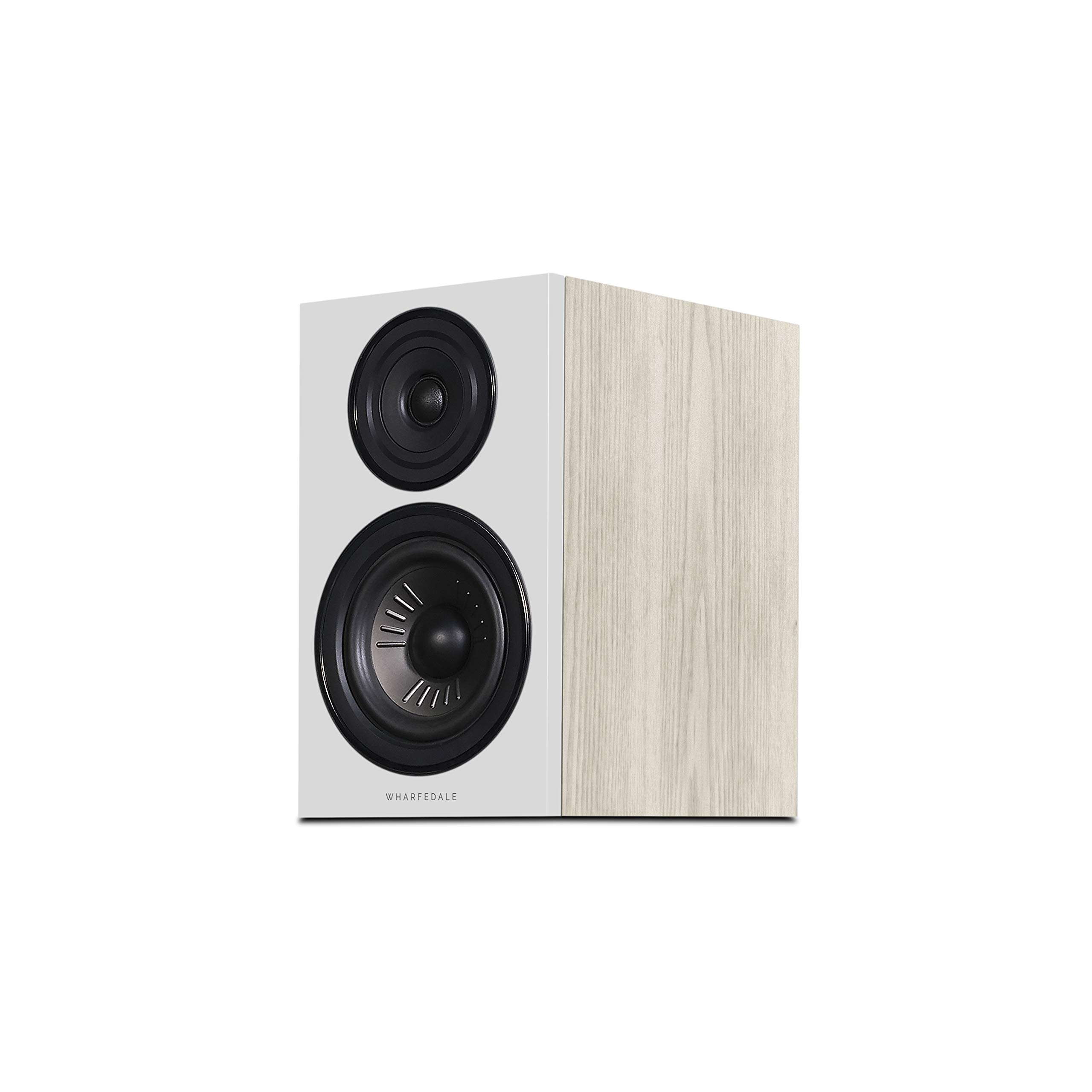 Wharfedale Diamond 12.2 Bookshelf Speakers Pair - Premium Passive HiFi Speakers with Light Wood Finish | Perfect for Home Theater, Music Listening & Audiophile Setups
