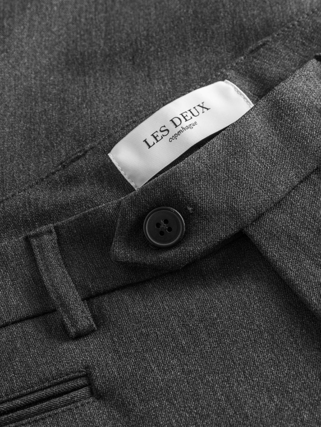 Premium Como Suit Pants in Anthracite Gray - Comfortable Office & Business Casual Trousers for Men | Perfect for Work, Meetings & Formal Events