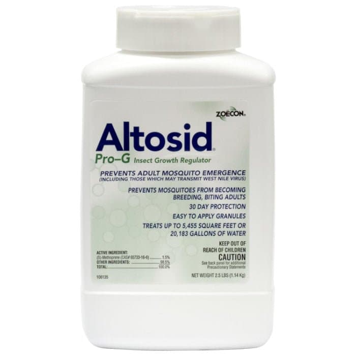 Altosid Pro-G Mosquito Larvicide - Effective Mosquito Control for Ponds, Lakes & Standing Water | EPA Approved for Residential & Commercial Use