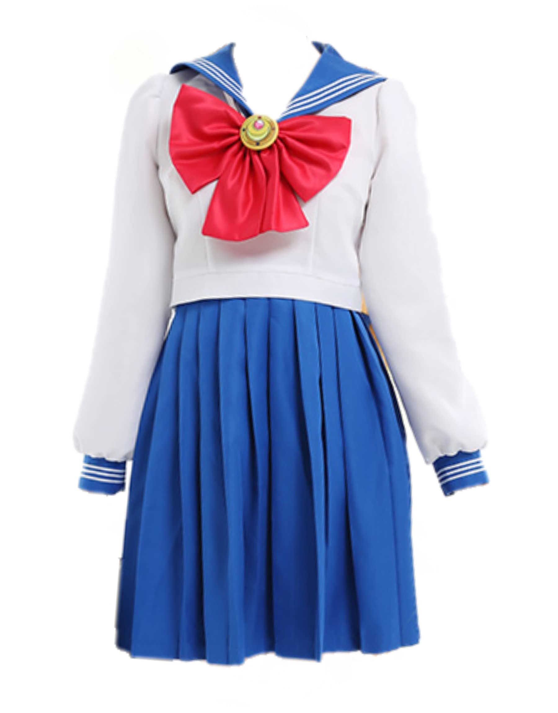 Haikyuu Anime Women's Cosplay Costume - High School JK Uniform Set with Bow Tie & Back Bow | Perfect for Cosplay Events, Halloween & Anime Conventions