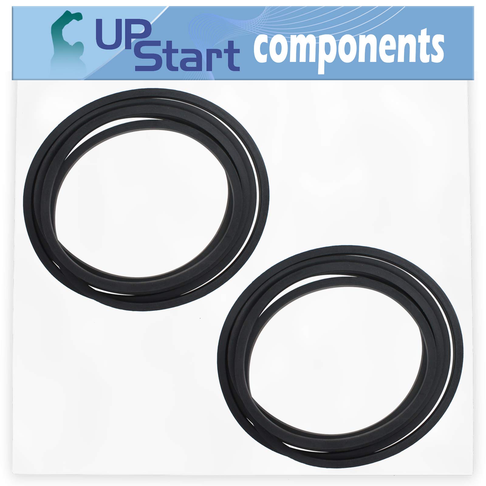 UpStart Components 2-Pack 041-1650-00 Deck Belt Replacement for Bad Boy Mowers - Compatible with 54