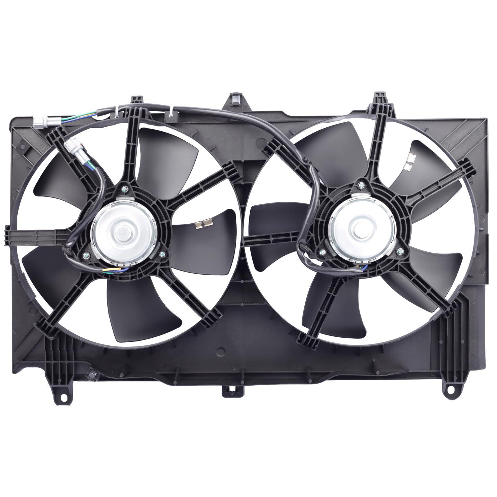 High Performance Radiator Cooling Fan Compatible with 2003-2007 Nissan 350Z & 2003-2007 Infiniti G35 - Replacement for OEM Part Numbers 21487CD00A, 21481CM30B, 620-980 - Perfect for Engine Cooling & Overheating Prevention