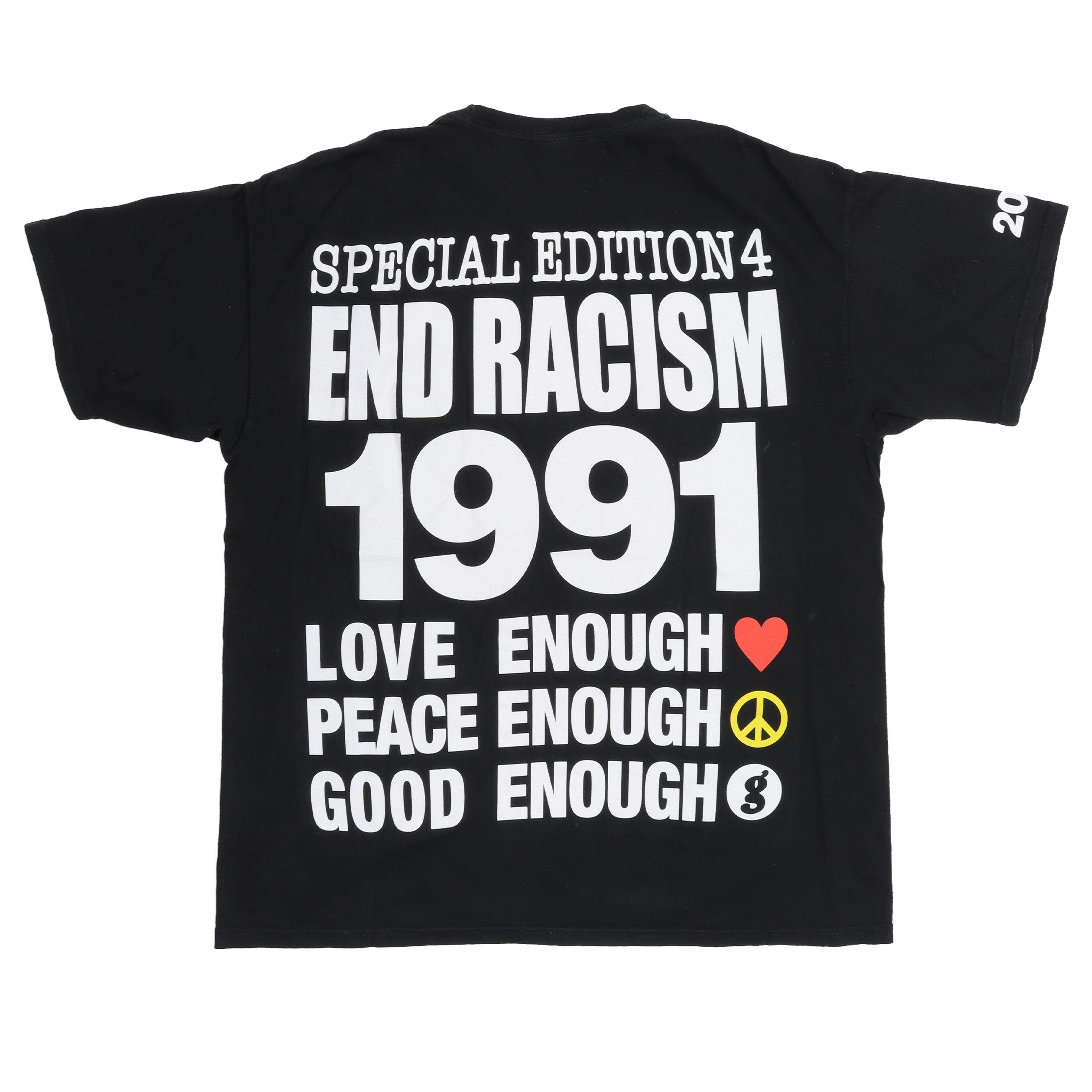End Racism T-Shirt - Anti-Racism Equality Unisex Cotton Tee for Protests, Social Justice & Awareness Events