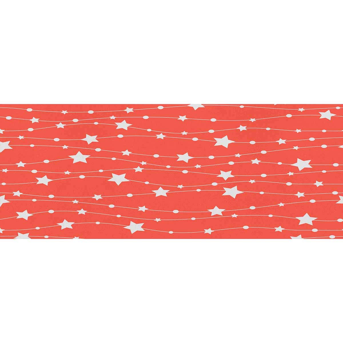 Festive Pattern with White Stars 58