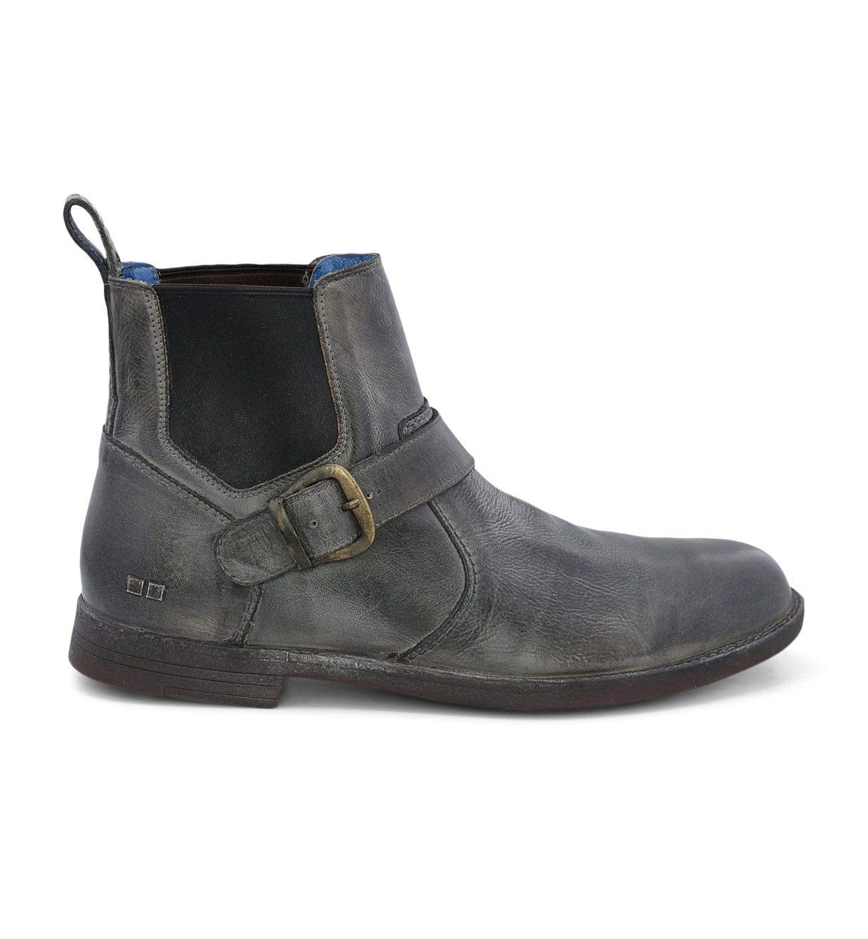 Bed:Stu Michelangelo Men's Leather Chelsea Boots - Stylish & Comfortable Ankle Boots for Casual Wear, Work & Night Out