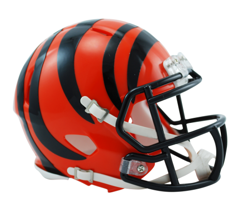 Cincinnati Bengals Speed Mini Helmet - Authentic NFL Collectible for Fans, Display & Gifting - Perfect for Home, Office, or Game Day Decor