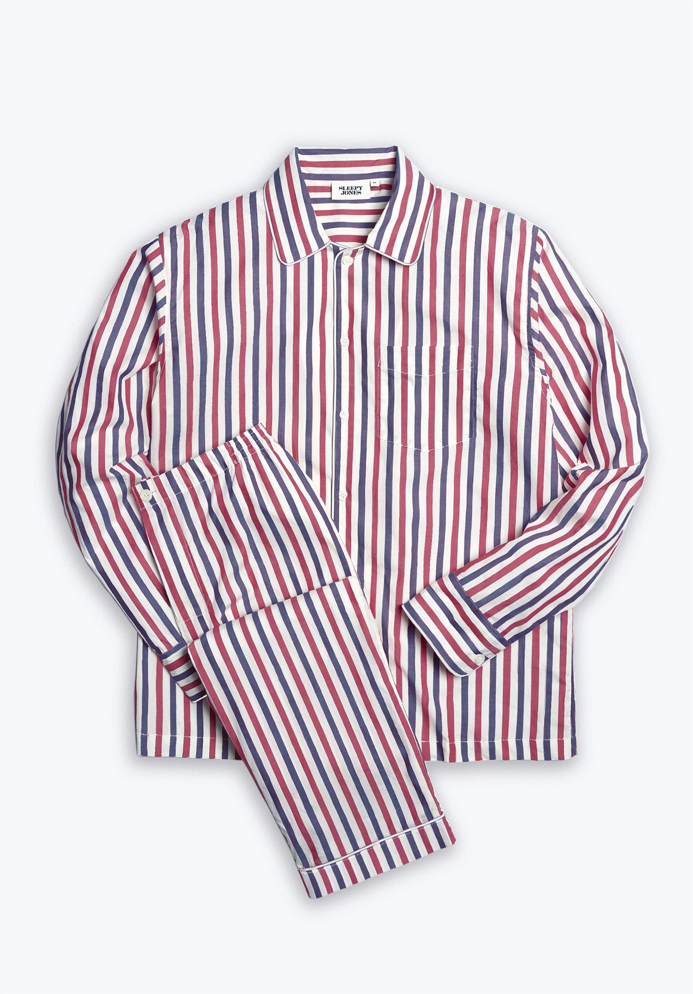 Henry Pajama Set - Soft Cotton Striped Sleepwear for Men & Women | Perfect for Lounging, Sleepovers & Cozy Nights at Home