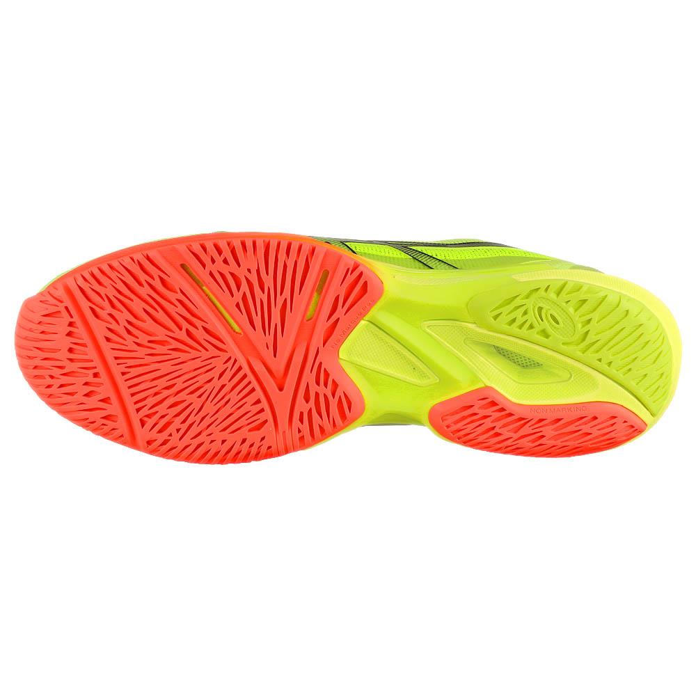 ASICS Men's Solution Speed FF 3 Tennis Shoes - Lightweight Performance Court Shoes for Competitive Play (Paris Safety Yellow/Black) - Perfect for Hard Court Matches & Training Sessions