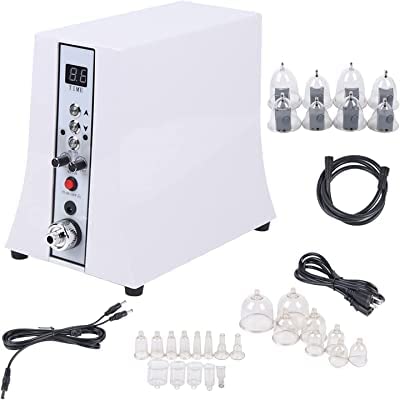 Professional Body & Face Vacuum Massage Machine - Large Cup for Skin Shaping, Enhancement & Beauty - White | Perfect for Home Spa, Relaxation & Anti-Aging Skincare