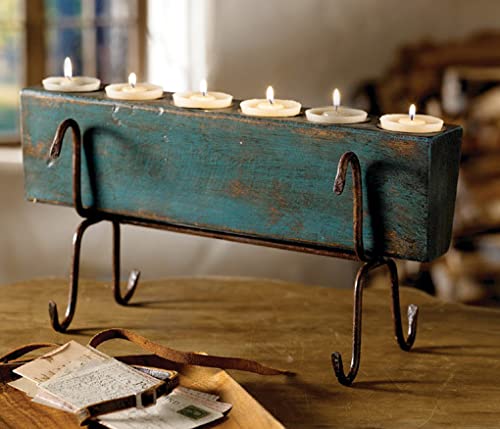 BLACK FOREST DECOR Sugar Mold Votive Candle Holder - Rustic German Style Home Decor for Dining Table, Wedding Centerpiece & Holiday Decorations