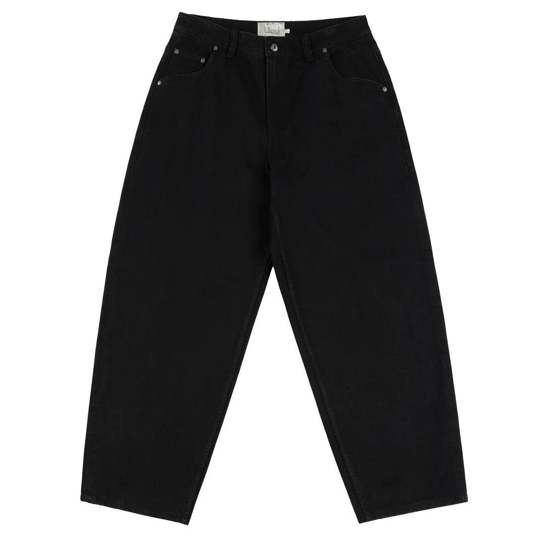 Classic Baggy Denim Pants for Men - Black Relaxed Fit Jeans | Comfortable & Stylish Casual Wear for Everyday Outfits and Street Fashion