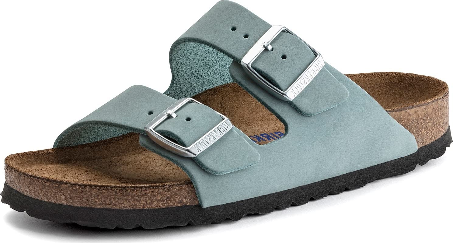 Birkenstock Women's Arizona Soft Footbed Sandals - Comfortable & Supportive for Walking, Travel, and Everyday Wear