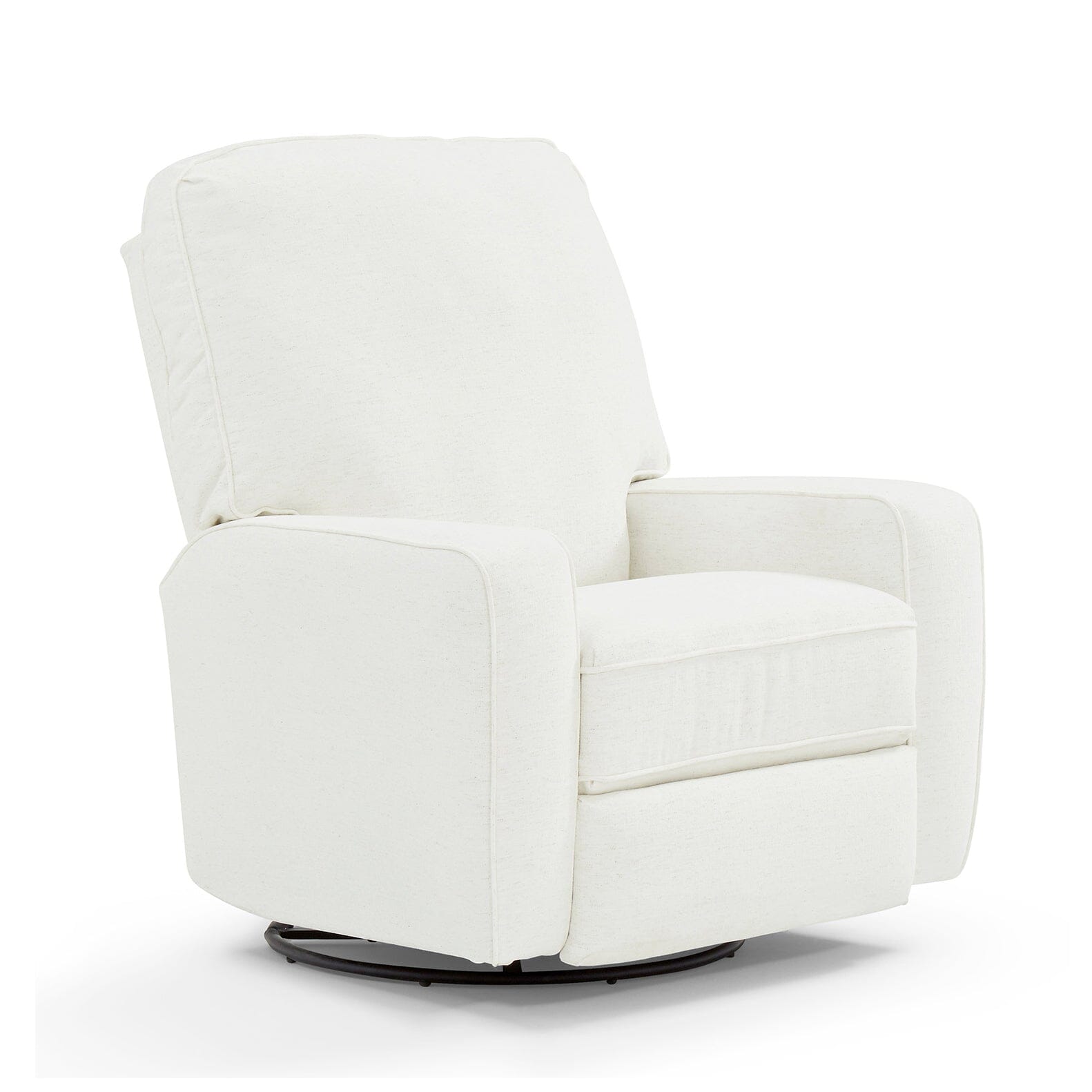 Bilana Swivel Glider Recliner Chair - Best Comfort for Living Room, Nursery & Office - Ergonomic Design with Smooth 360° Rotation