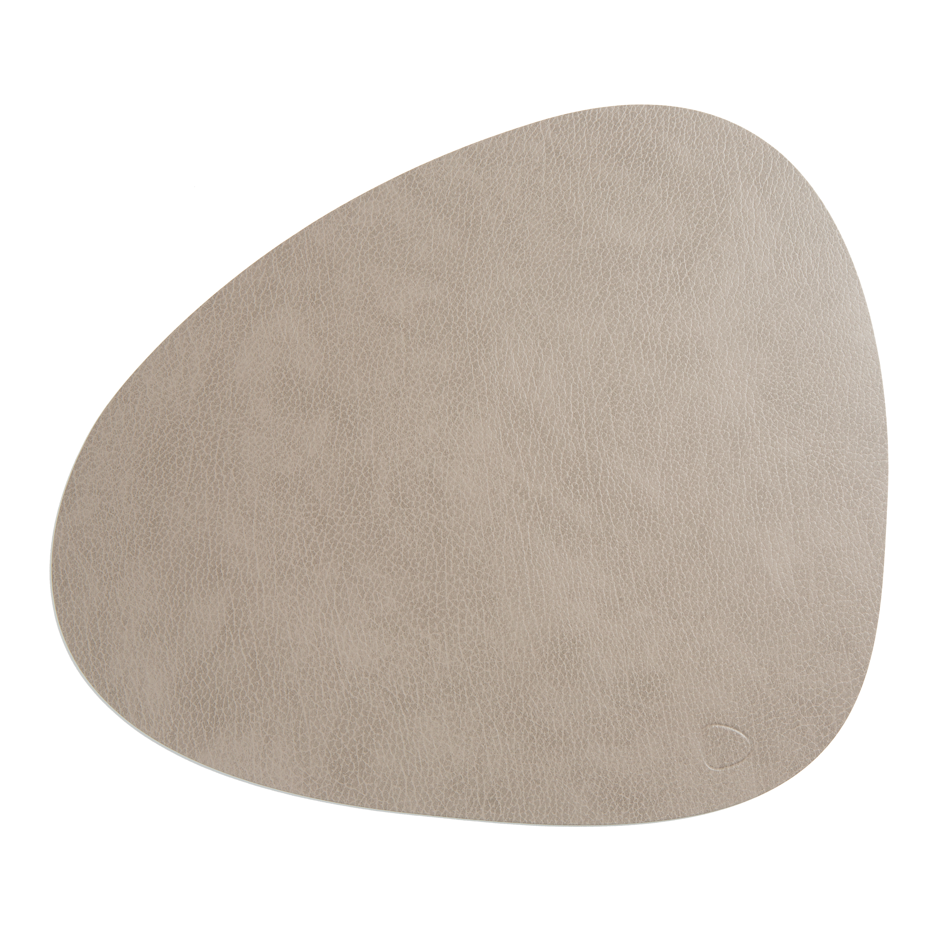 Premium Non-Slip Grey Curve Placemats - Set of 4, Modern Heat-Resistant Table Mats for Dining, Kitchen, and Office Use