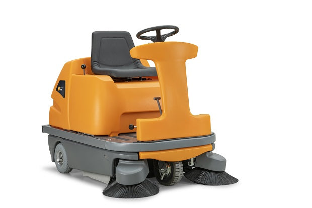 Balimat 6500 Ride On Sweeper - Commercial Floor Cleaning Machine for Warehouses, Schools & Offices | Efficient Sweeping Solution for Large Areas