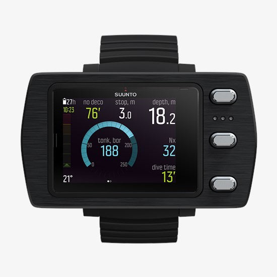 Suunto Eon Steel Black Dive Computer - Open Box - Professional Scuba Diving Gear for Underwater Exploration and Adventure