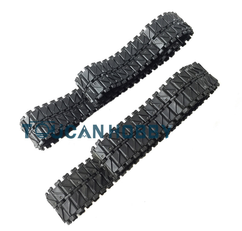 Henglong 1/16 USA M26 Pershing 3838 RC Tank Plastic Tracks Replacement Parts - Compatible with Henglong RC Tanks - Durable Upgrade for RC Tank Enthusiasts - Perfect for RC Tank Battles, Collecting, and Display
