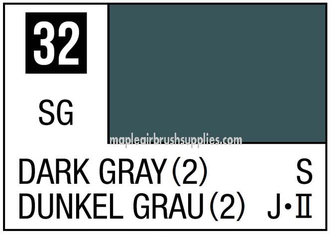 Mr. Color Dark Gray 2 - Premium Model Paint for Miniatures & Scale Models | Perfect for Warhammer, Gundam, and DIY Crafts