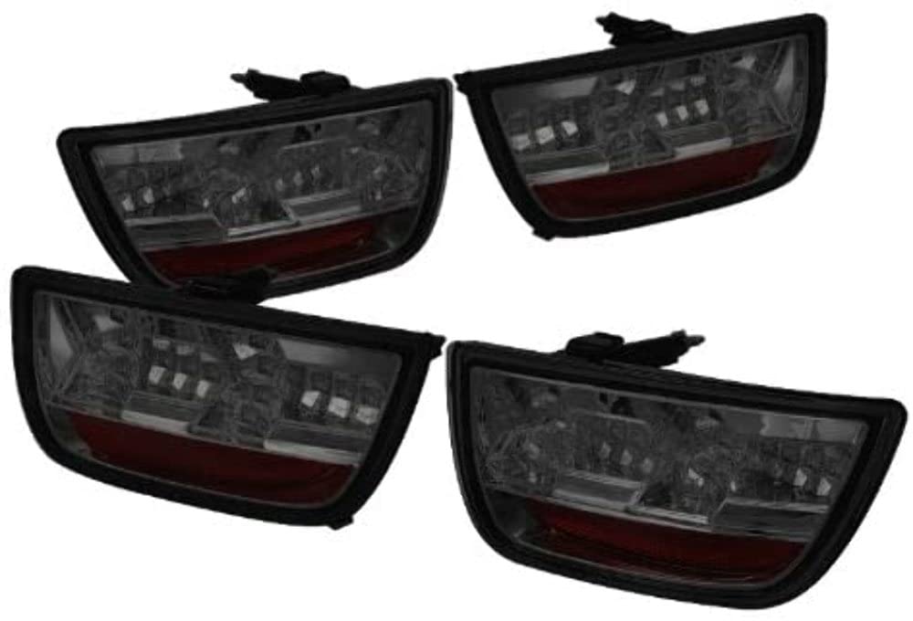 Spyder Auto 5032201 LED Tail Lights Chrome Smoked - High-Performance Car Lighting for Trucks & SUVs