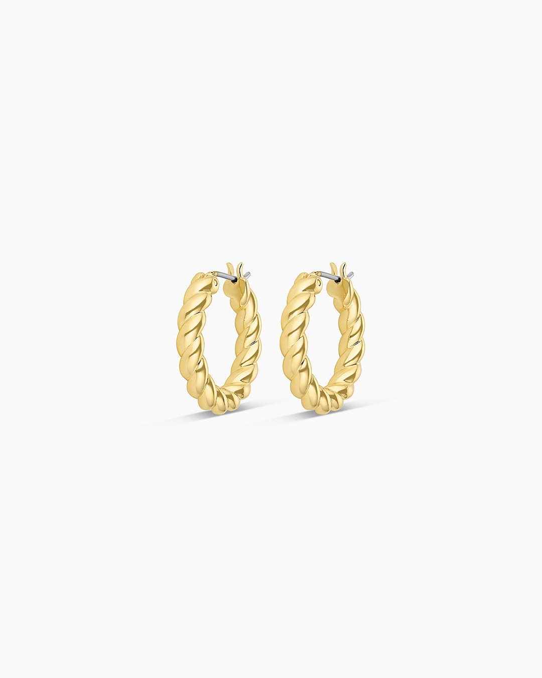 Sterling Silver Hoop Earrings for Women - Classic Crew Hoops - Perfect for Everyday Wear, Office & Casual Outfits