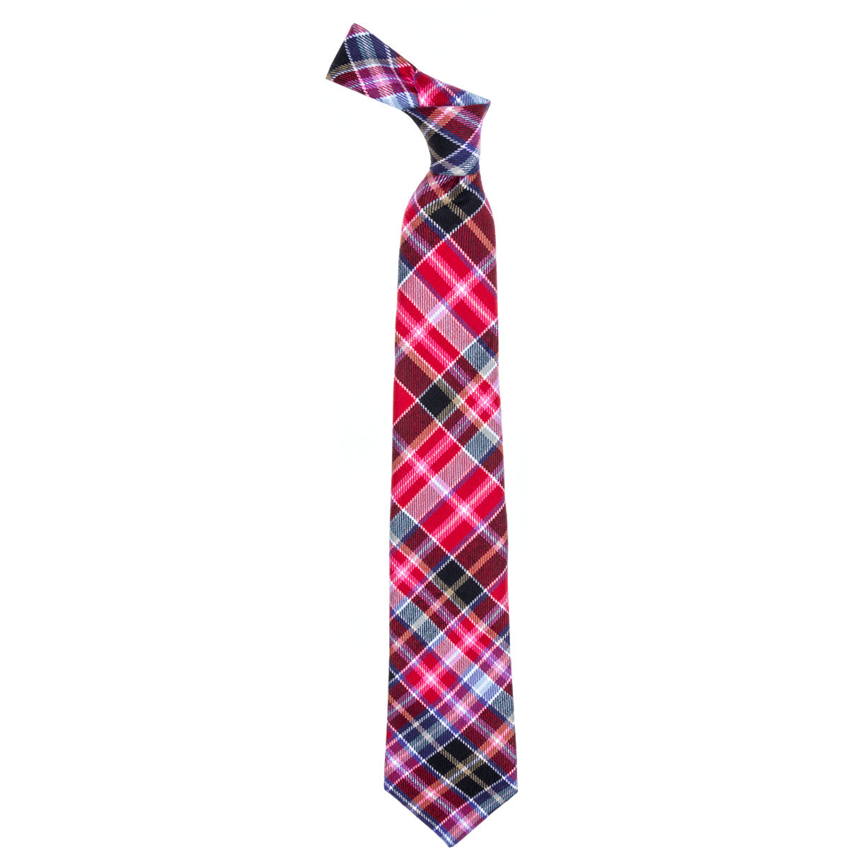 Aberdeen Modern Tartan Tie - Stylish Scottish Plaid Necktie for Men | Perfect for Weddings, Business, and Formal Events
