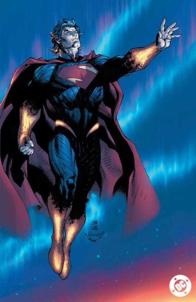 Absolute Superman #1 Cover J Jim Lee Foil Variant - Rare Collectible Comic Book for DC Fans, Perfect for Display & Investment