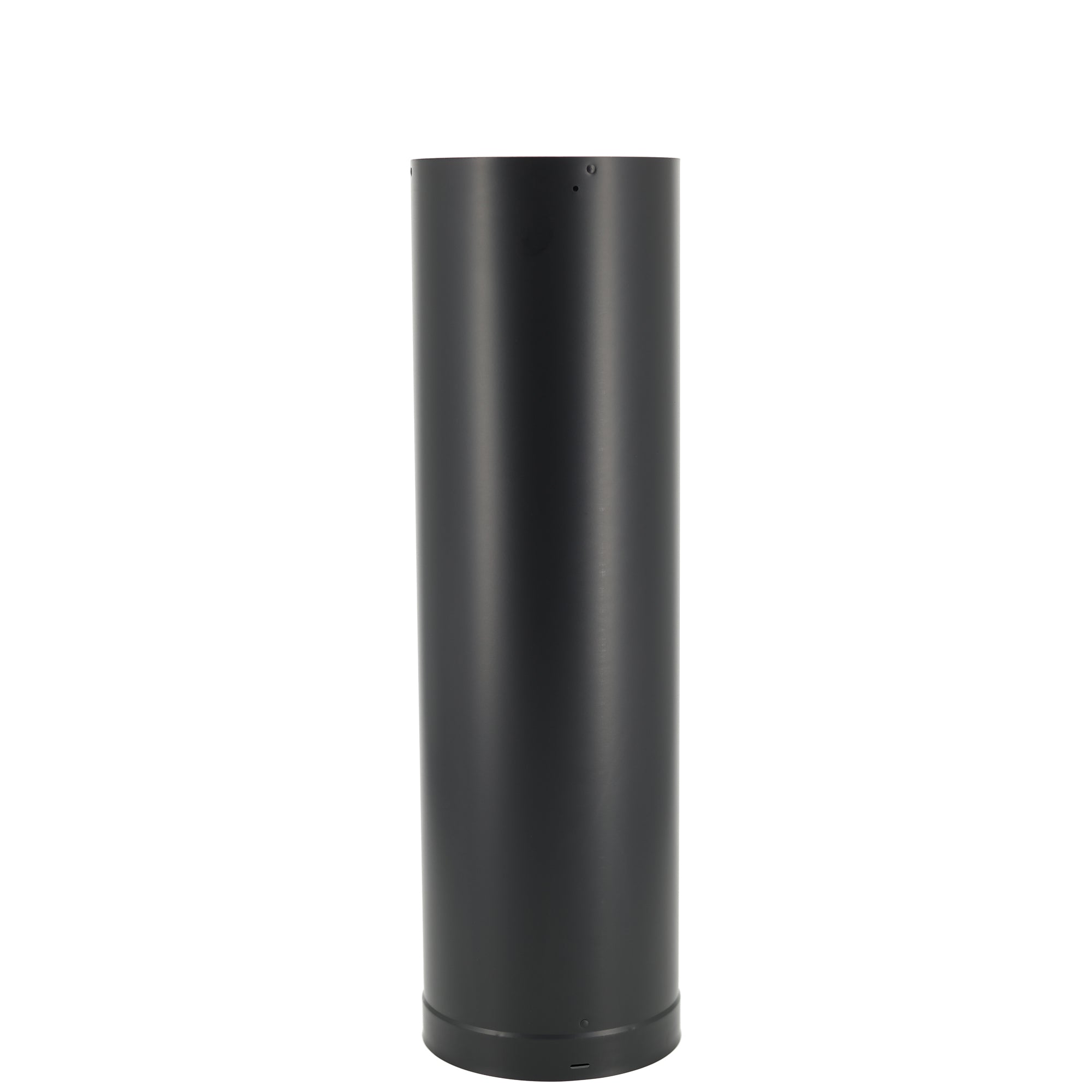DuraVent DVL 6-Inch Diameter x 24-Inch Long Double Wall Black Stove Pipe - High-Temperature Venting for Wood Stoves & Fireplaces