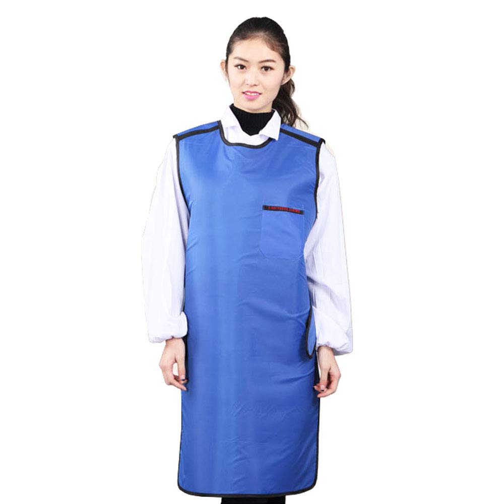 MXBAOHENG Genuine Lead Radiation Protection Suit for CT & X-ray - Full Body Shield with Hat & Collar (Size S) - Ideal for Medical Professionals & Radiology Technicians