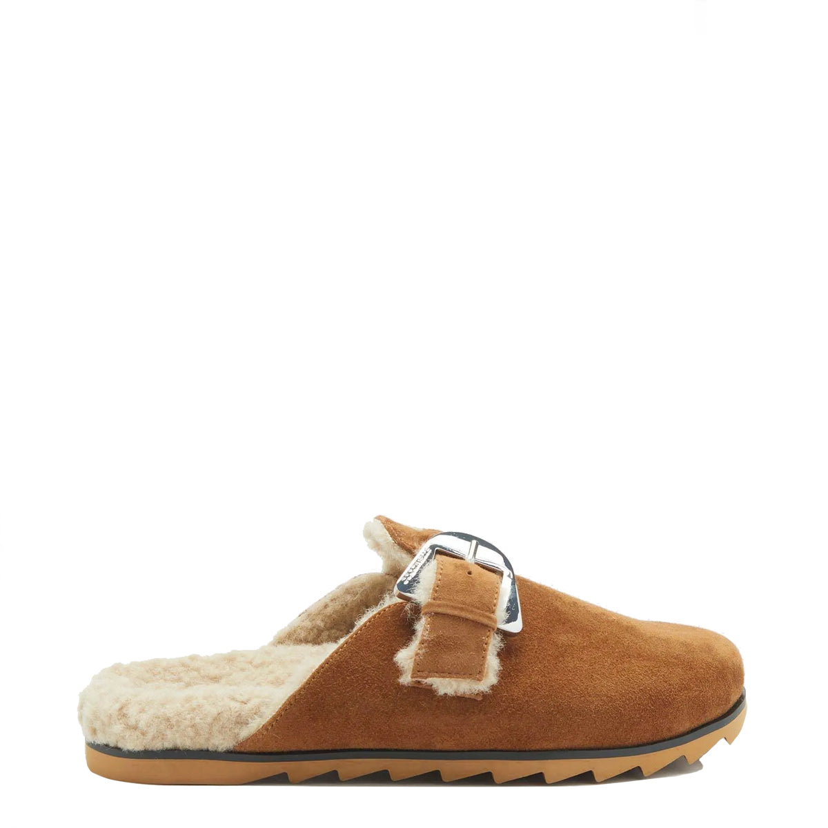 Coccinelle Magal Teddy Natural Leather Slippers RAF170101 - Comfortable & Stylish Women's Shoes for Home, Office & Casual Wear